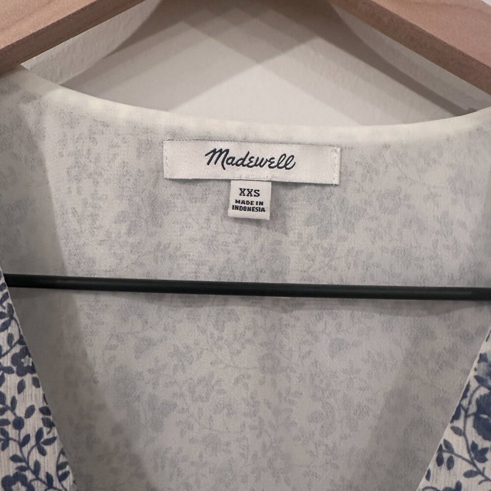 Madewell Flowy Floral Top size XXS - Picture 2 of 4
